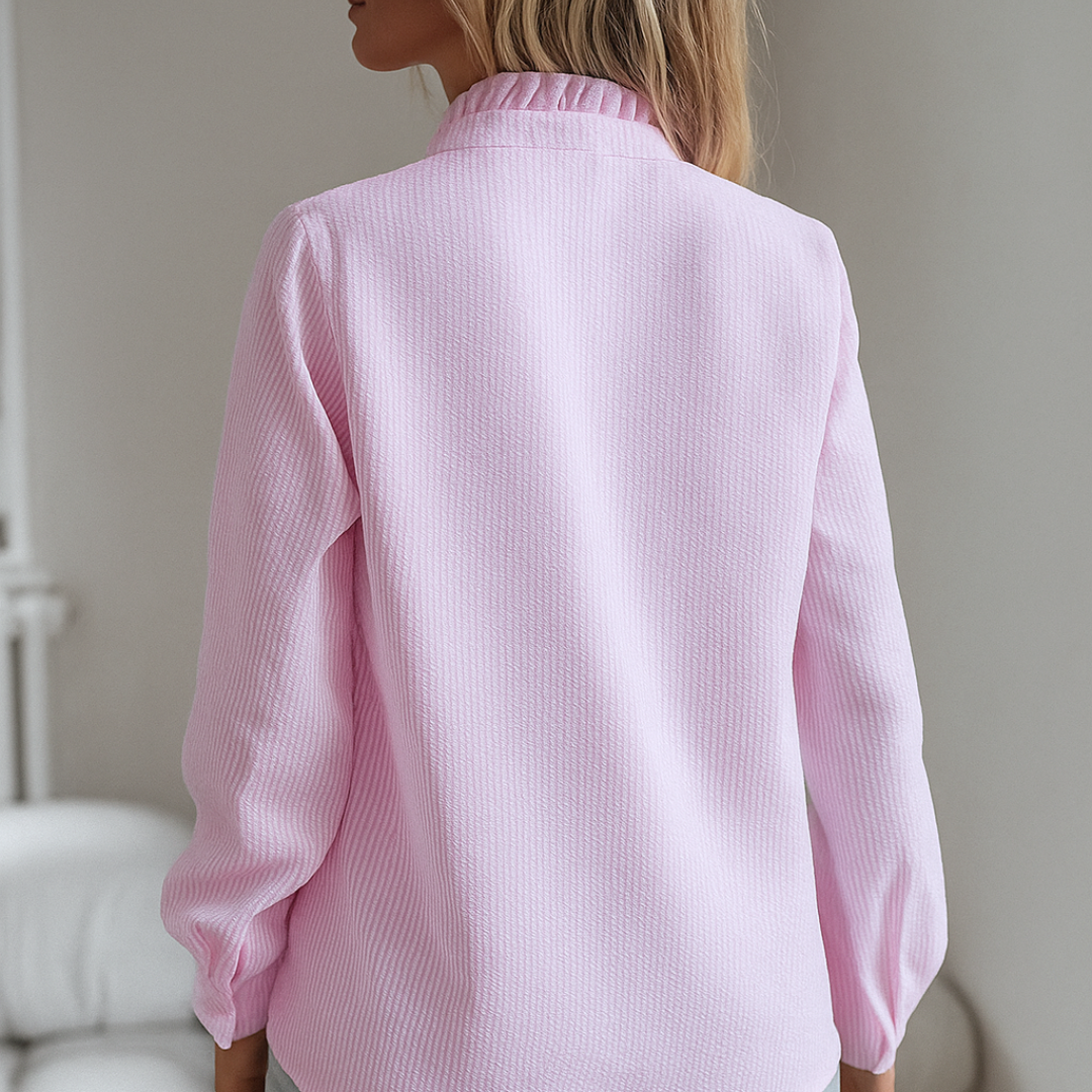 Laura™ | Luxe blouse met franjes